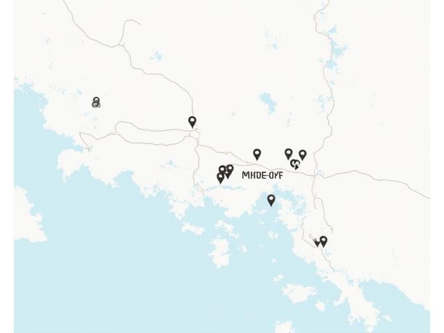Χάρτης της Αθήνας που επισημαίνει σημεία συνεργασίας και κοινοτικών εκδηλώσεων.